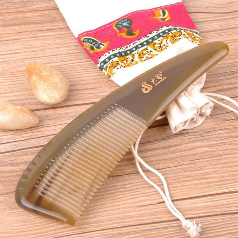 水牛角櫛 天然櫛 自然 くし 静電気 ヘアブラシ コーム