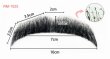 画像4: RM-1025 付け髭　口ひげパームスタイル　薄いバージョン　演劇　舞台に　普段使いにもぴったり　人毛100％　つけひげ　ひげ　あご　リアル　本物　RM-1025　 (4)