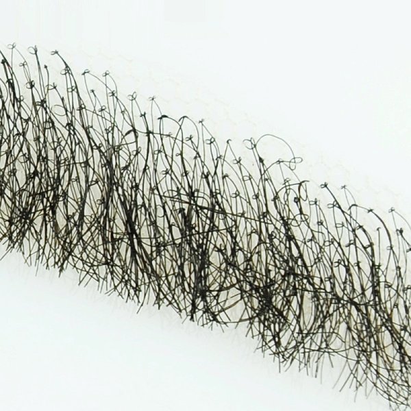 画像3: ウィングスタイル　付け髭　濃いバージョン　舞台　演技　薄いバージョン　普段使いにもぴったり　人毛100パーセント　つけひげ　ひげ　あご　リアル　本物　RM-1003 (3)