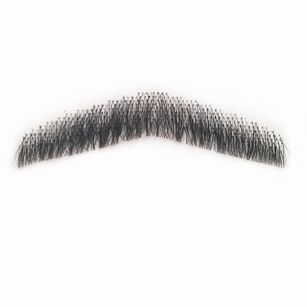 画像5: ウィングスタイル　付け髭　濃いバージョン　舞台　演技　薄いバージョン　普段使いにもぴったり　人毛100パーセント　つけひげ　ひげ　あご　リアル　本物　RM-1003 (5)